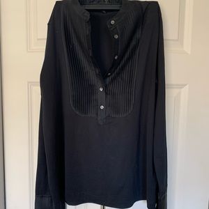 J crew Long sleeve tuxedo t shirt